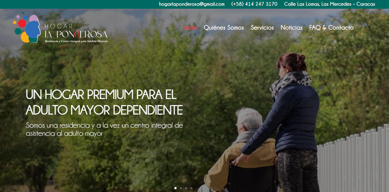 <strong>Con nuevo sitio web Hogar La Ponderosa se acerca al público</strong>