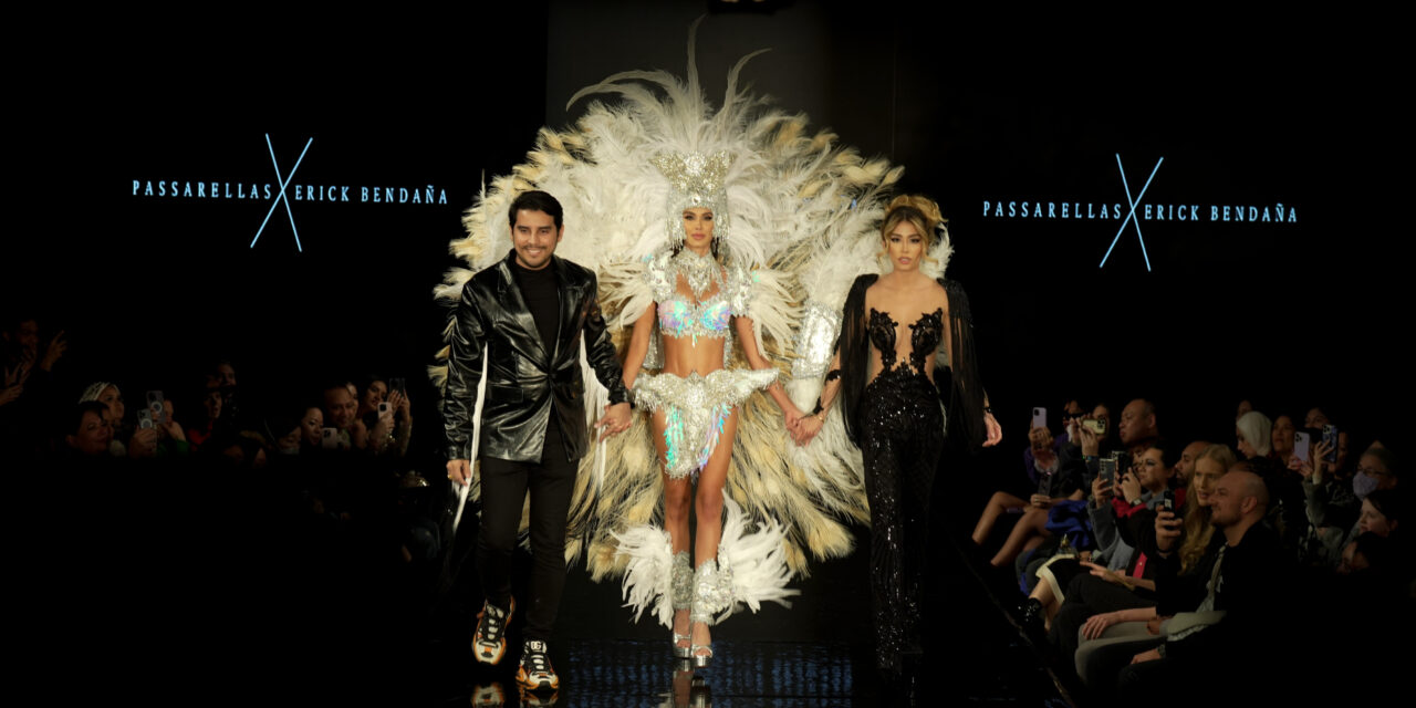 <strong>Con Passarellas: Barbara Castellanos se lució en la New York Fashion Week 2023</strong>