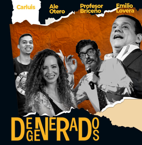 Degenerados: 4 formas de humor en un mismo espacio