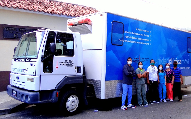 <strong>Unidades de Clínicas Móviles SAV pesquisan cáncer en comunidades de Caracas</strong>