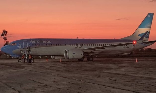  AEROLÍNEAS ARGENTINAS VOLVIÓ A SU SUELO VENEZOLANO