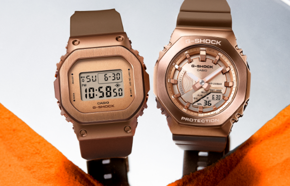 De día o de noche, el bronce es el color: G-SHOCK marca una tendencia para Outfits Y2K