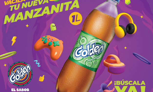 El sabor de Golden Manzana llega en presentación de 1 litro