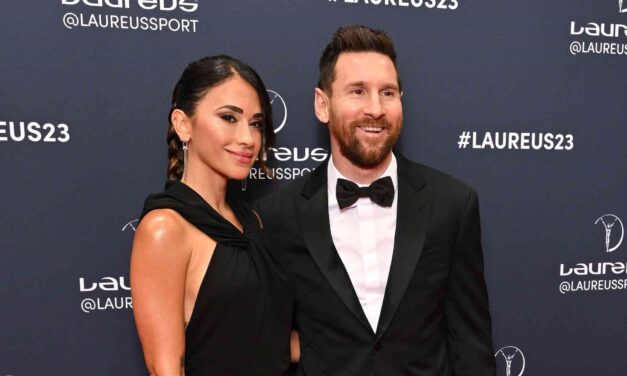 LIONEL MESSI LLEVA LOUIS VUITTON A LOS PREMIOS LAUREUS WORLD SPORT AWARDS 2023
