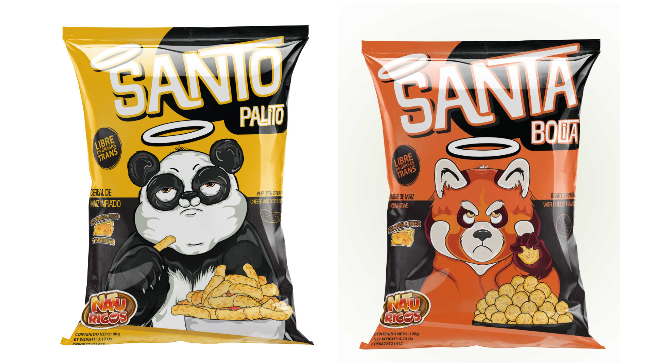 Naturicos ofrece los nuevos snacks salados Santo Palito y Santa Bolita
