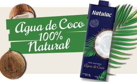 Agua de Coco 100% Natulac proviene de frutos jóvenes que le otorgan mejor sabor