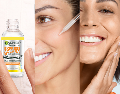 Dile adiós a la manchas de tu rostro con Express Aclara Serum de Garnier
