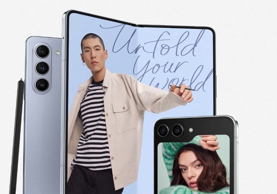 Samsung Galaxy Z Flip5 y Galaxy Z Fold5: Flexibilidad y versatilidad sin concesiones