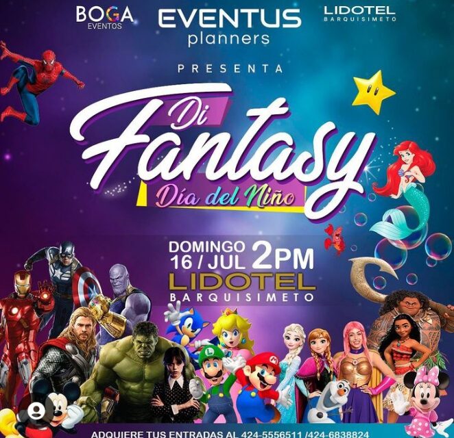 Natulac celebra el Día del Niño en la ExpoFeria Di Fantasy de Barquisimeto