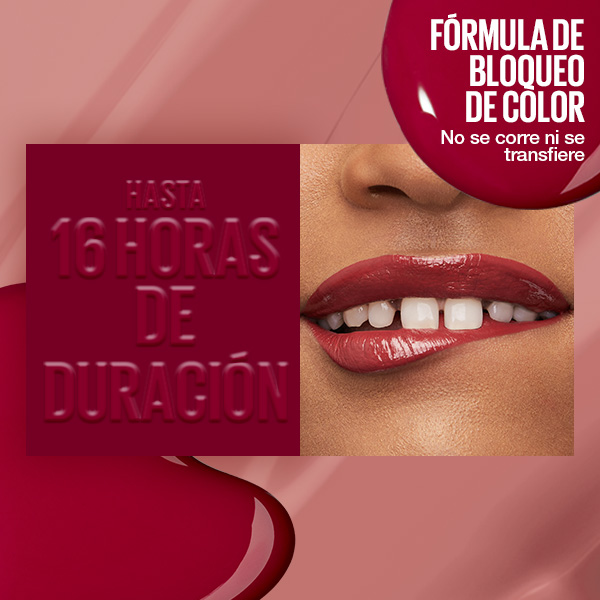 Color y brillo que no se corre, nuevo SuperStay Vinyl Ink de Maybelline New York