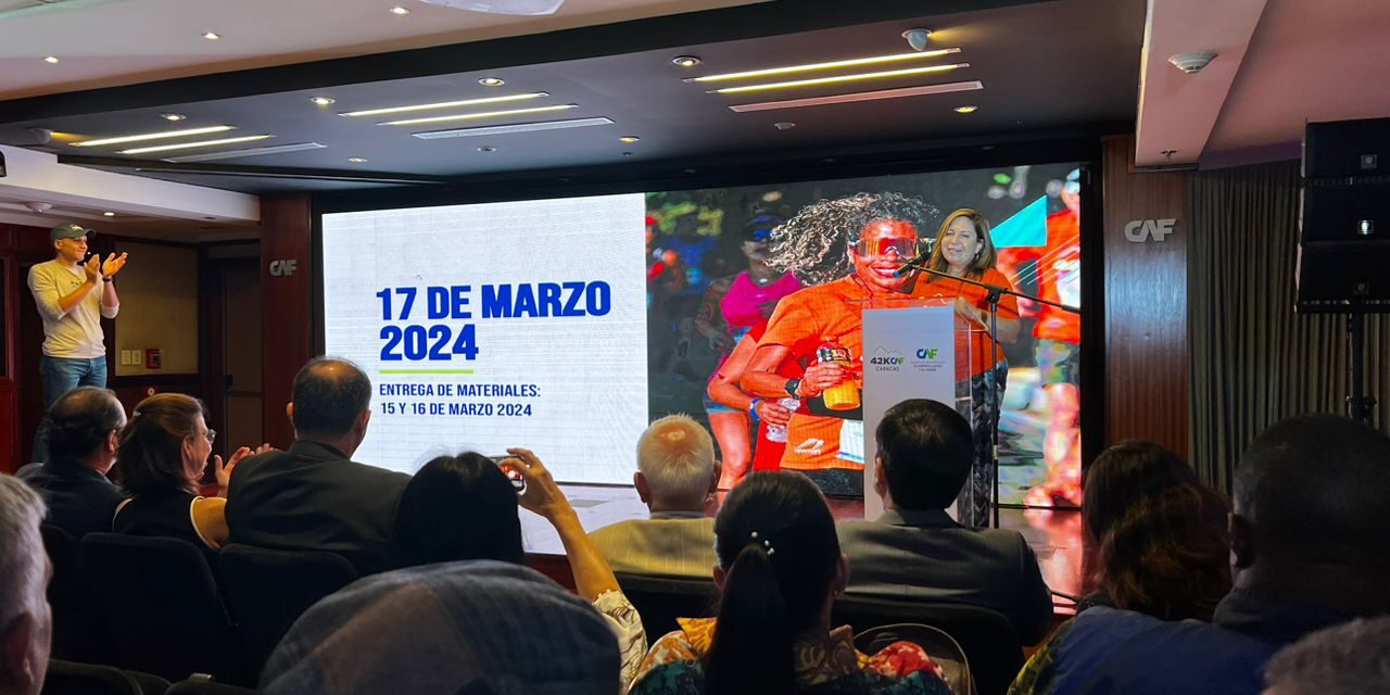  Maratón CAF Caracas 2024: El 17 de marzo será el evento deportivo por la integración de América Latina y el Caribe