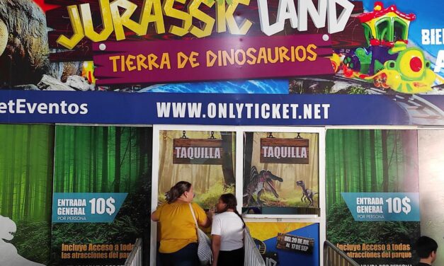 JURASSICLAND “LA TIERRA DE LOS DINOSAURIOS”, SE APODERA DE CARACAS HASTA EL 17 DE SEPTIEMBRE