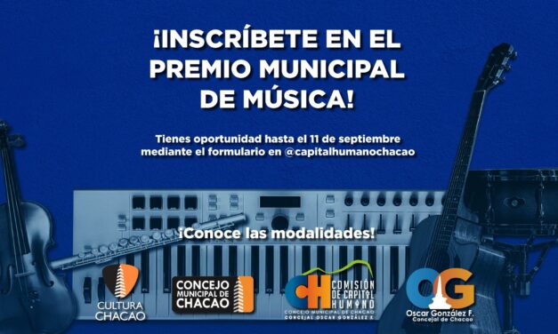 Chacao inicia postulaciones para el Premio Municipal de Música