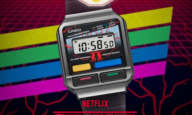 Casio lanza un reloj digital en colaboración con STRANGER THINGS, la serie de Netflix