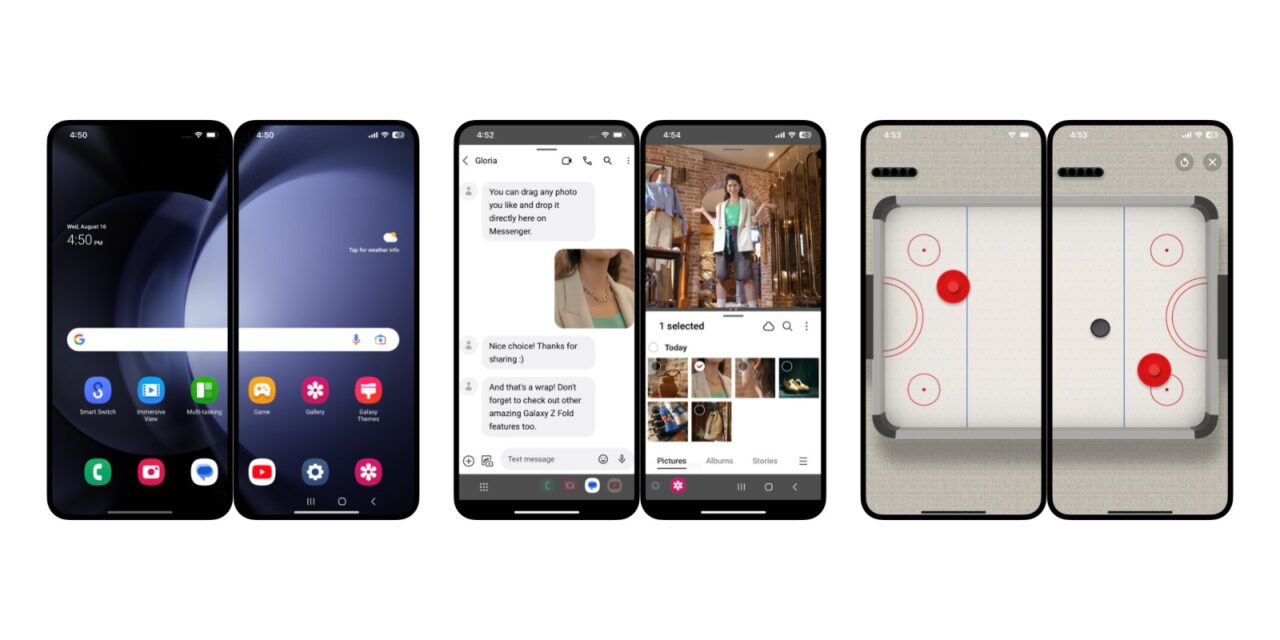 Con la aplicación “Try Galaxy”, los usuarios que no tengan Android pueden experimentar Samsung Galaxy Z Flip5 y Z Fold5