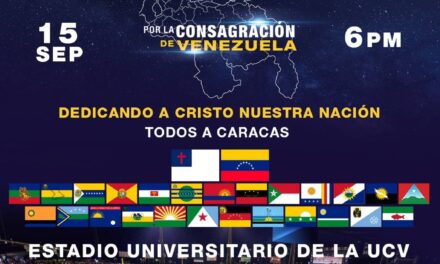 “Venezuela se une en oración en el universitario” Gran vigilia de Oración Unidos por la Fe