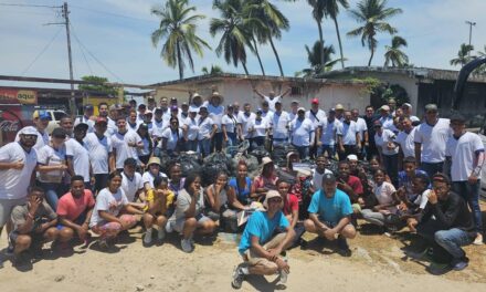 Más de 2.400 kilos de desechos sólidos recolectaron trabajadores de Empresas Polar en el Día Mundial de las Playas 2023