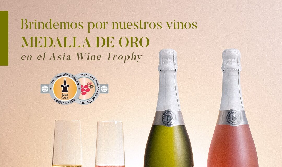 Bodegas Pomar logra 2 nuevas medallas de oro en concurso internacional de vinos en Asia