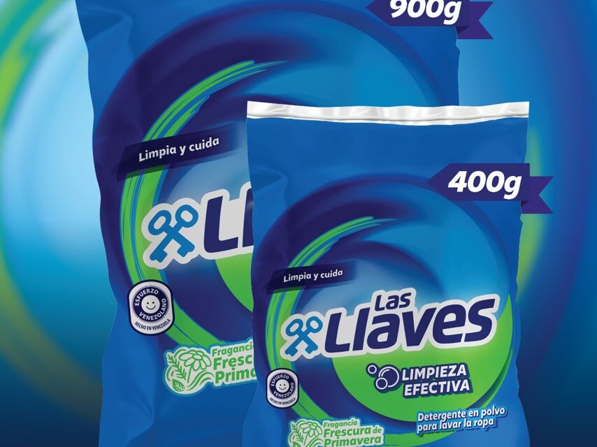 Las Llaves lanza al mercado su nuevo detergente en polvo Frescura de Primavera