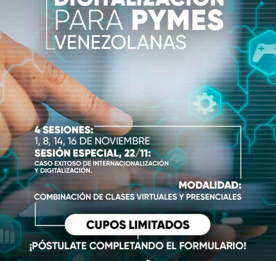 Cedice Libertad realizara talleres de internacionalización y digitalización para PyMES venezolanas