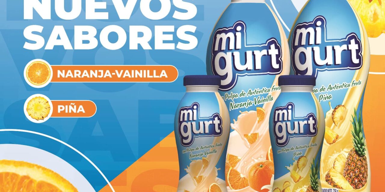 Migurt anuncia el regreso de su sabor Piña y lanza al mercado el nuevo sabor Naranja-Vainilla