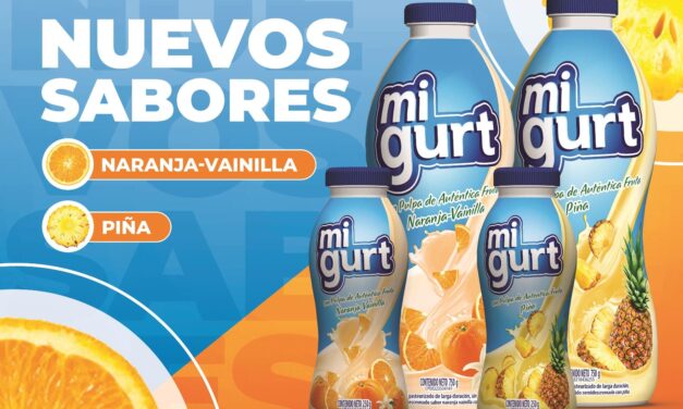 Migurt anuncia el regreso de su sabor Piña y lanza al mercado el nuevo sabor Naranja-Vainilla
