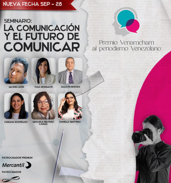 ¡VenAmCham te espera en un espacio perfecto para conversar sobre comunicaciones corporativas y periodismo!