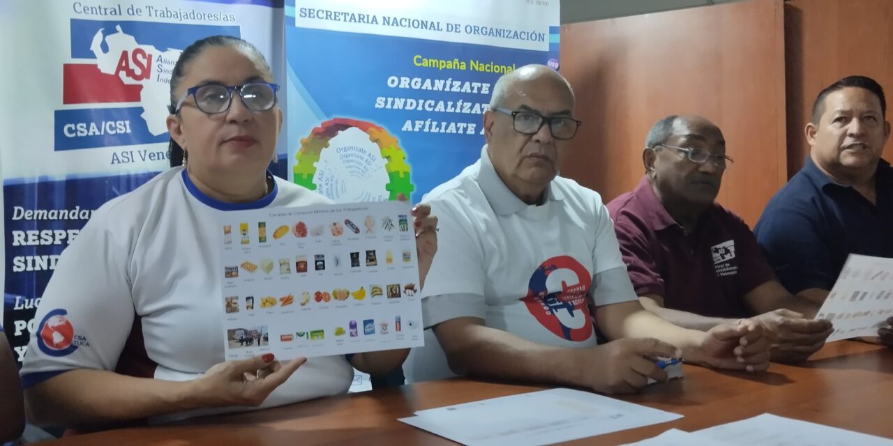 Central de Trabajadores ASI Venezuela: “nuestra lucha es por salario mínimo vital progresivo”