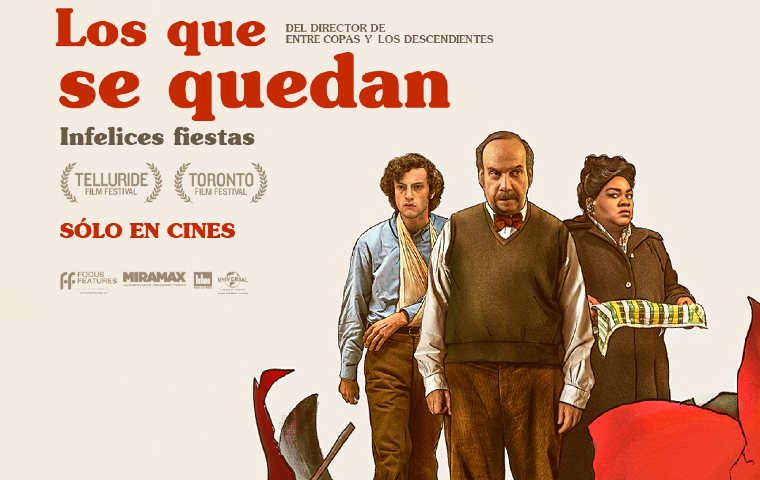 Universal Pictures presentó el afiche de Los Que Se Quedan, del director Alexander Payne con Paul Giamatti