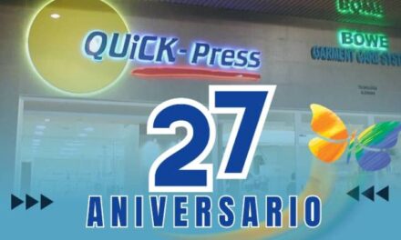Quick-Press Celebra 27 Años ofreciendo Calidad, Compromiso y Oportunidades