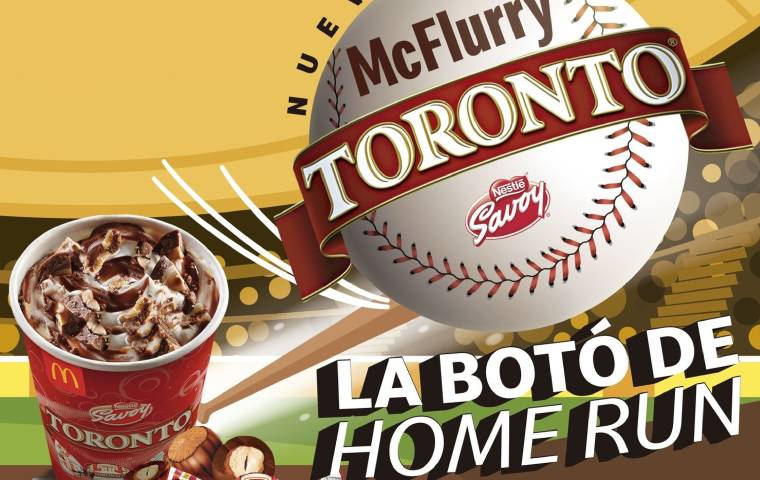 McFlurry TORONTO la saca de jonrón