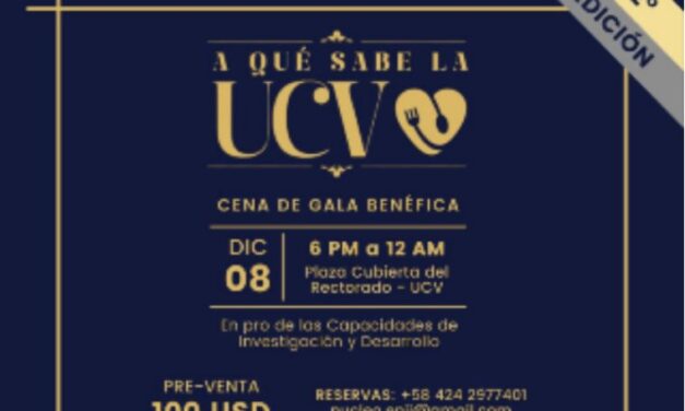 ‘A qué sabe la UCV’ llega a su segunda edición