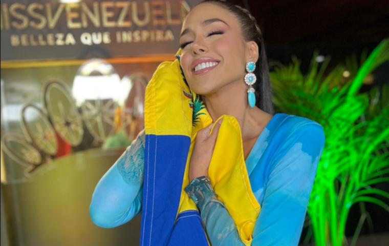 Diana Silva, Miss Venezuela 2022, partió a El Salvador para representar a Venezuela en el Miss Universo 2023