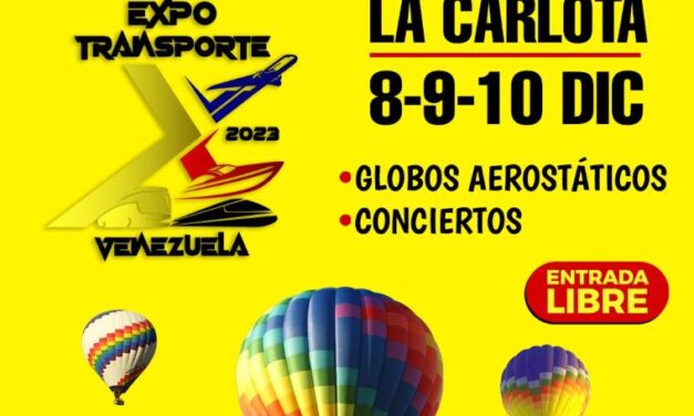 Expo Transporte Venezuela 2023: regresa la exposición más grande del país.