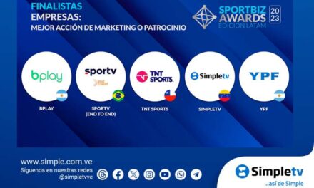 Simpletv es finalistas de los #SPORTBIZAWARDS LATAM 2023