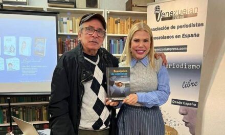 Lucy Amado dicto conferencia sobre Resolución de Conflictos a miembros del Venezuelan Press en España