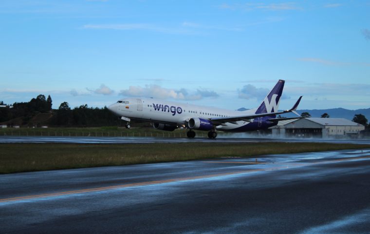 Wingo proyecta apertura de nuevas rutas entre Colombia y Venezuela