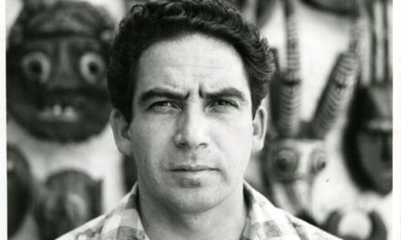 Obra de Oswaldo Vigas es subastada en 444.500 dólares por la casa de subastas Sotheby’s de Nueva York.