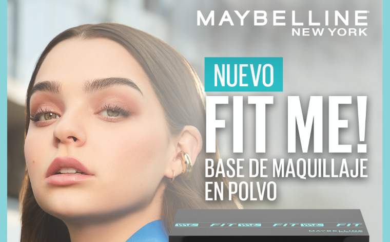 #SinFiltros con la nueva base en polvo Fit Me de Maybelline New York