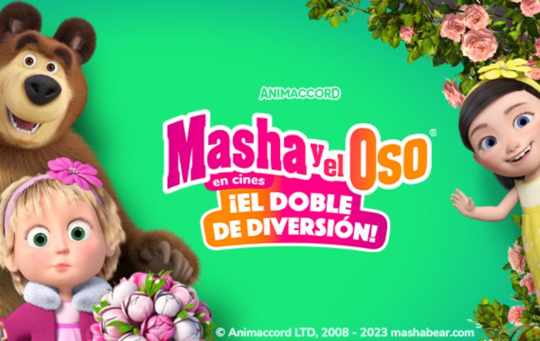 “Masha y el Oso: el doble de diversión”, una tierna aventura