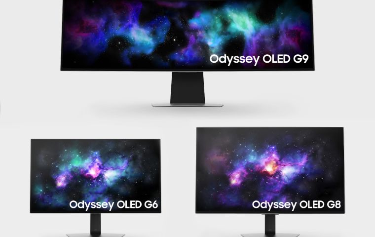 Samsung Electronics amplía la línea de monitores para juegos Odyssey con nuevos modelos OLED en CES 2024