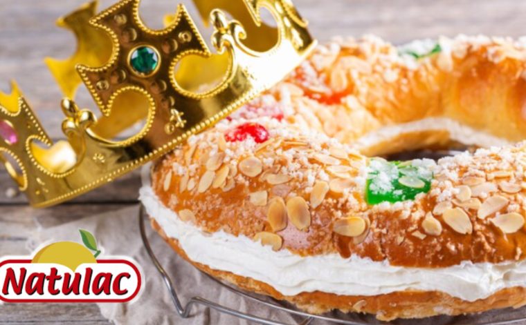 El Roscón de Reyes queda exquisito con la Leche Condensada Natulac