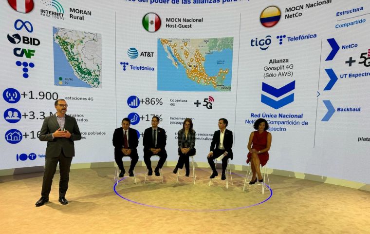 Telefónica Hispanoamérica reafirma su apuesta por la compartición de redes de acceso móvil