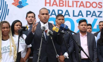 Leocenis García propone pacto entre candidatos habilitados y evitar “La tentación de la abstención”
