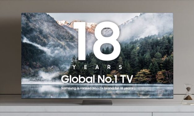 Samsung Electronics marca récord sin precedentes: Líder del mercado mundial de televisores por 18 años consecutivos