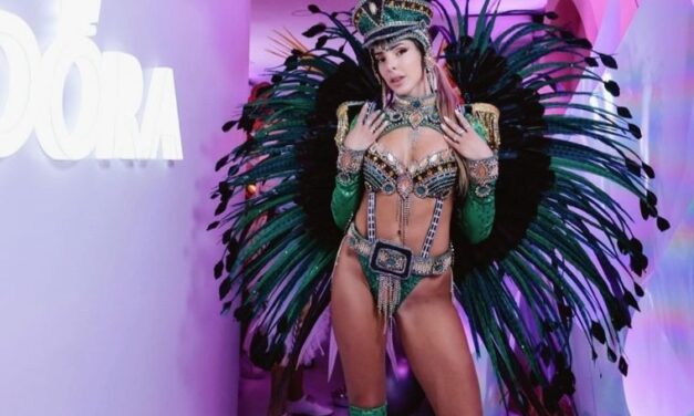Corina Smith deslumbró en los Carnavales de Río de Janeiro
