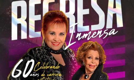 Mirtha Pérez regresa inmensa a Venezuela para celebrar 60 años de carrera artística, en el escenario del Centro Cultural Chacao