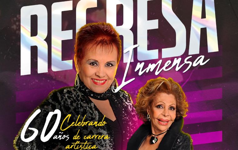 Mirtha Pérez regresa inmensa a Venezuela para celebrar 60 años de carrera artística, en el escenario del Centro Cultural Chacao