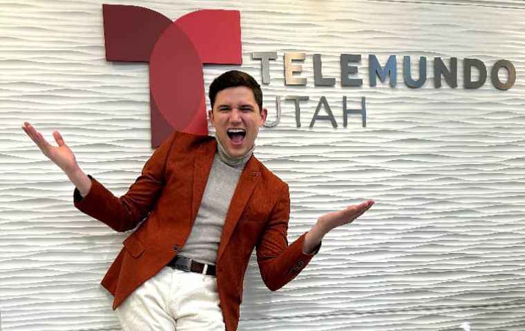 Venezolano Jhonatan Olivares es la nueva cara de Telemundo Utah