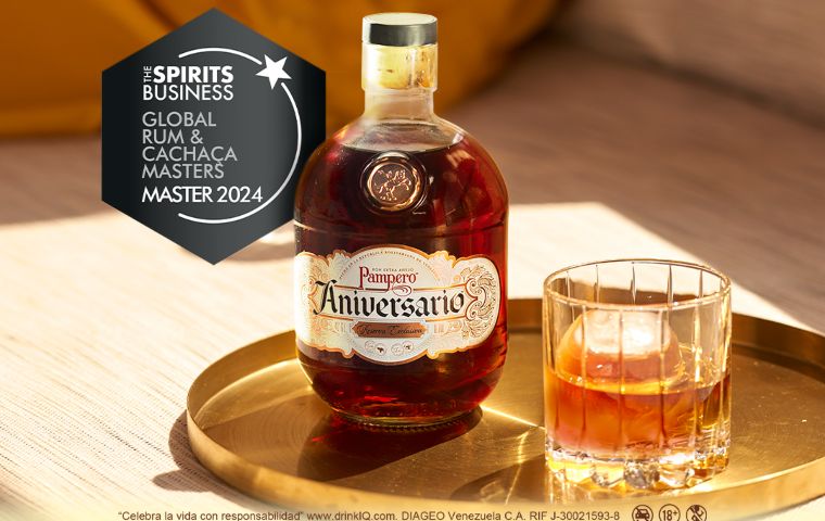 Pampero Aniversario gana la medalla de máximo reconocimiento en la prestigiosa competencia Rum & Cachaca Masters
